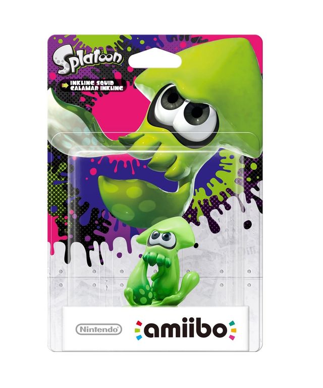 NINTENDO Figura Amiibo Calamar Inkling - Colección Splatoon - Sniper