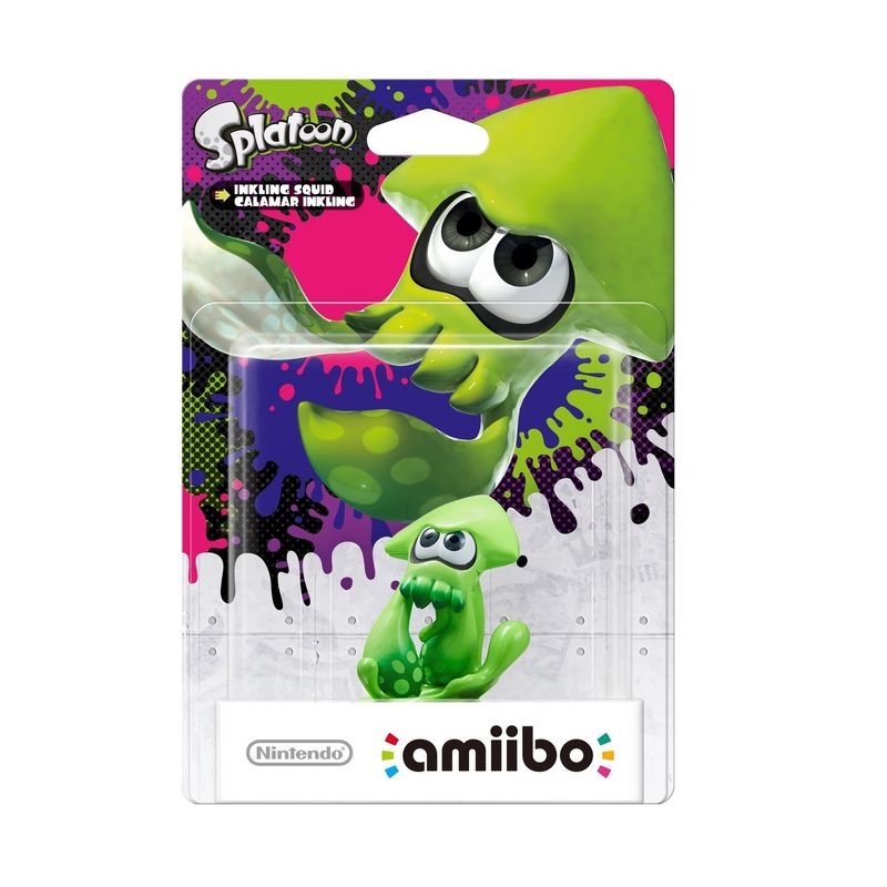 NINTENDO - Figura Amiibo Calamar Inkling - Colección Splatoon - Sniper