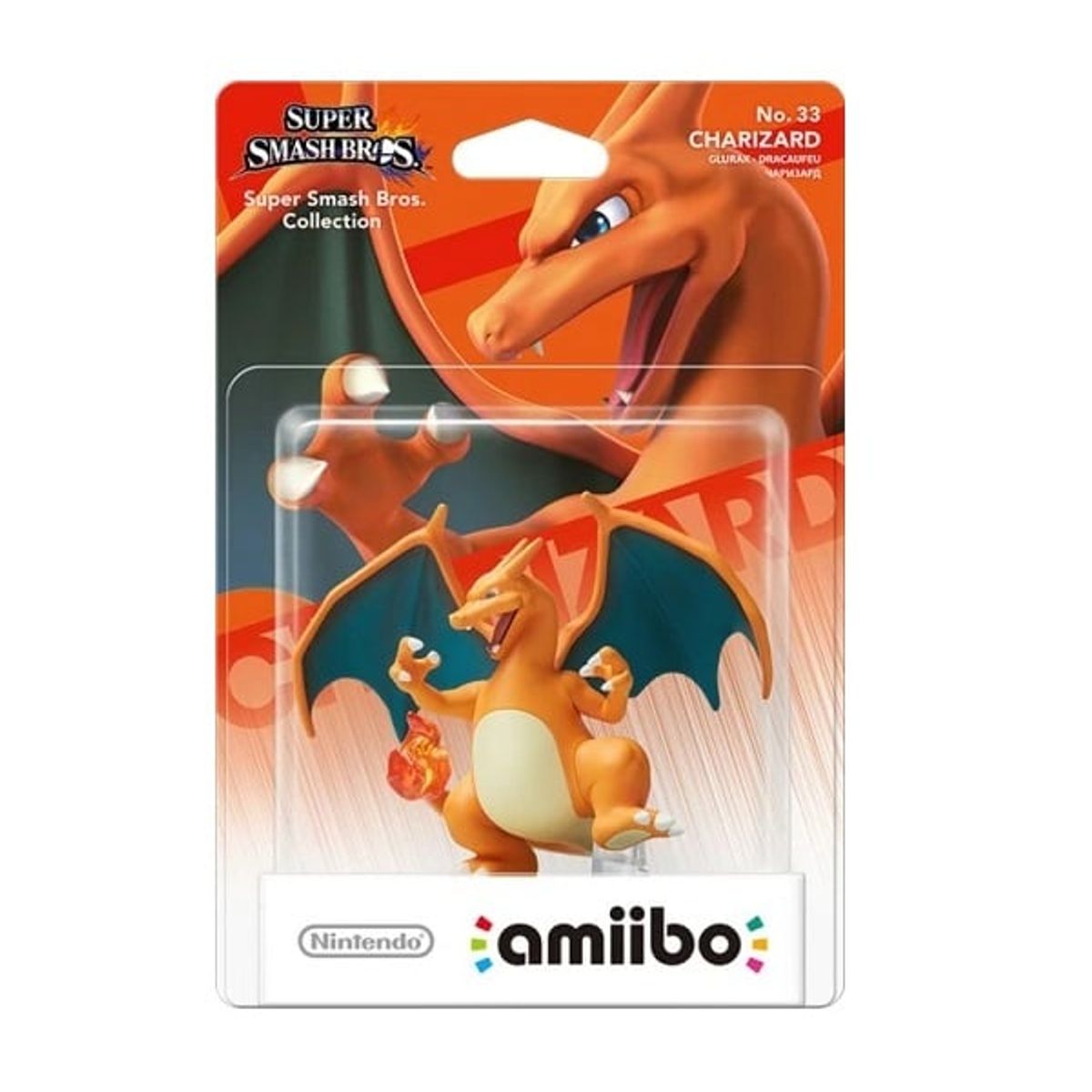 NINTENDO - Figura Amiibo Charizard - Colección Super Smash Bros -  Sniper