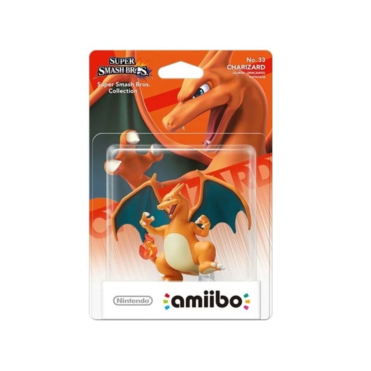 NINTENDO - Figura Amiibo Charizard - Colección Super Smash Bros -  Sniper