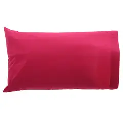 SUEÑO BLANCO - SET 2 FUNDAS COLOR FUCSIA 50X70 CM C/U