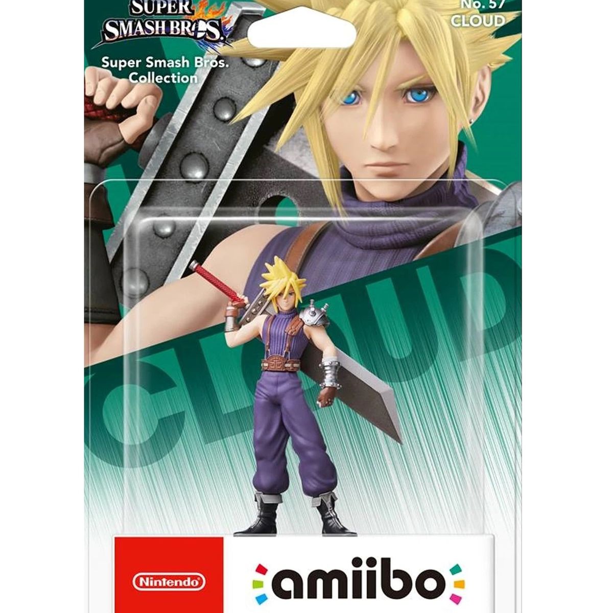 NINTENDO - Figura Amiibo Cloud - Colección Super Smash Bros - Sniper