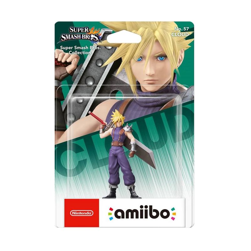 NINTENDO - Figura Amiibo Cloud - Colección Super Smash Bros - Sniper