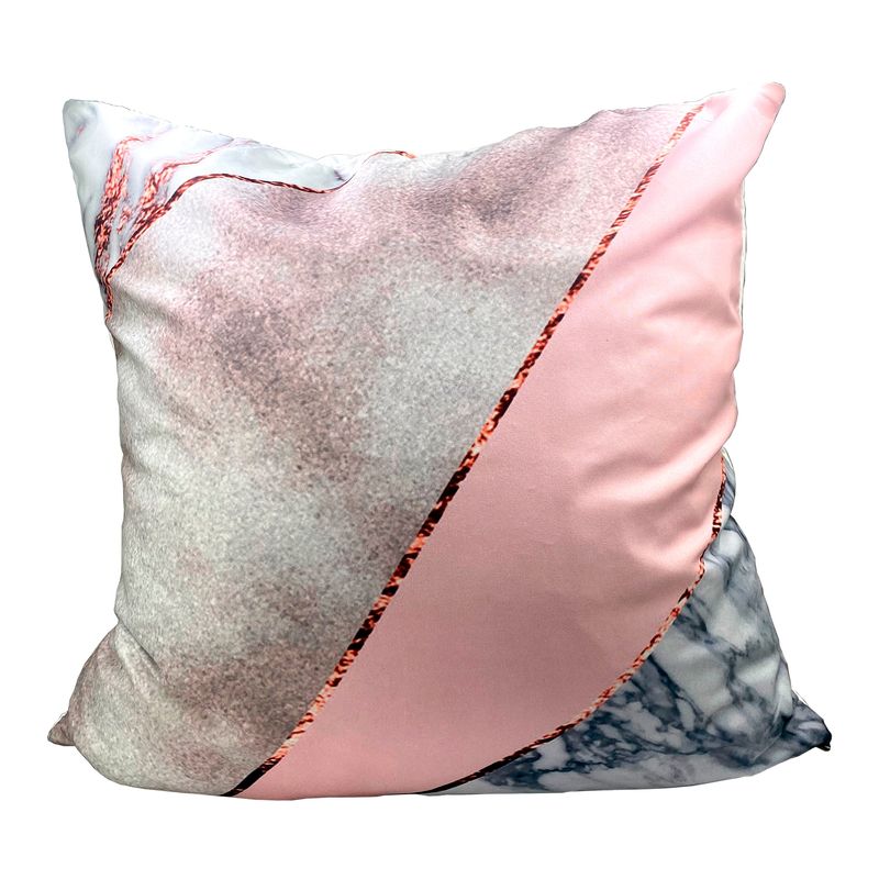 GENERICO - Funda Para Almohada de 45x 45 Rosado Marfil
