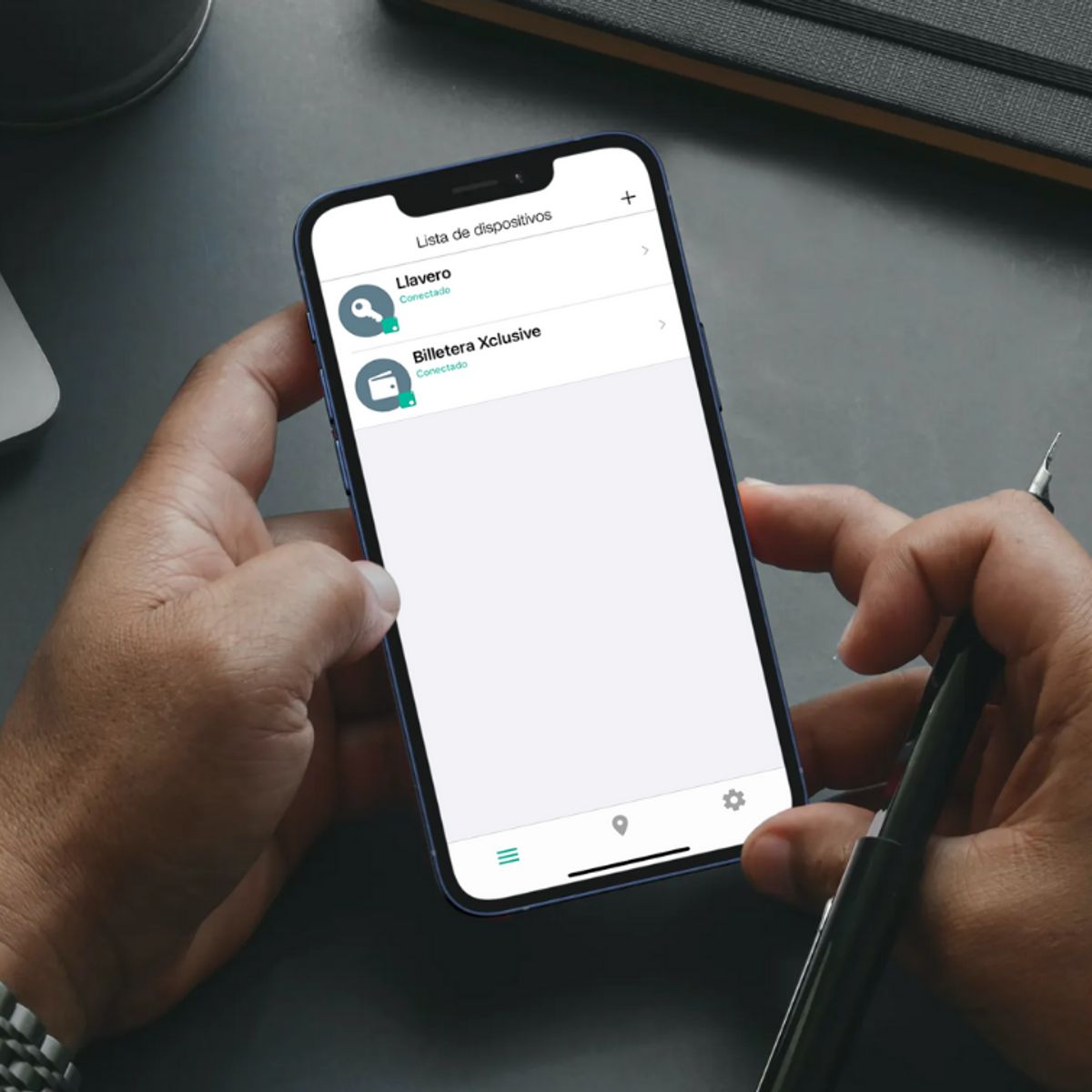 XCLUSIVE - Tarjeta Localizadora para Billeteras  Smart Card