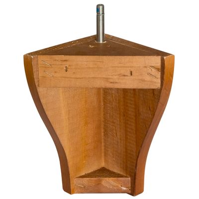 Imagen 2 del producto Kit de 4 patas de madera para cama americana vástago 0.8 cm MIEL