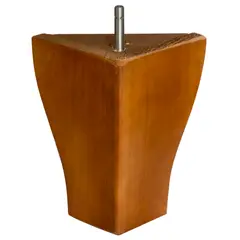 ROSEN - Pata de madera para cama americana vástago 1.05 cm MIEL