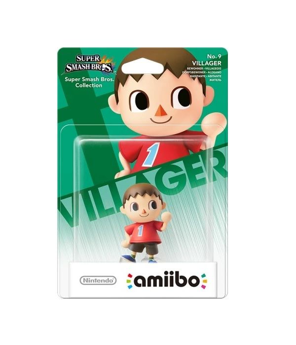 NINTENDO Figura Amiibo AldeanoVillager - Colección Super Smash Bros - Sniper