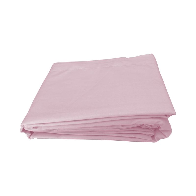 ABUTEX - SET SABANAS 1 PLAZA COLOR ROSADO