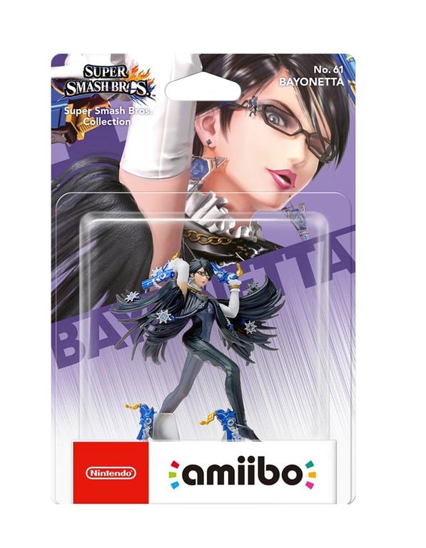 NINTENDO Figura Amiibo Bayonetta - Colección Super Smash Bros - Sniper