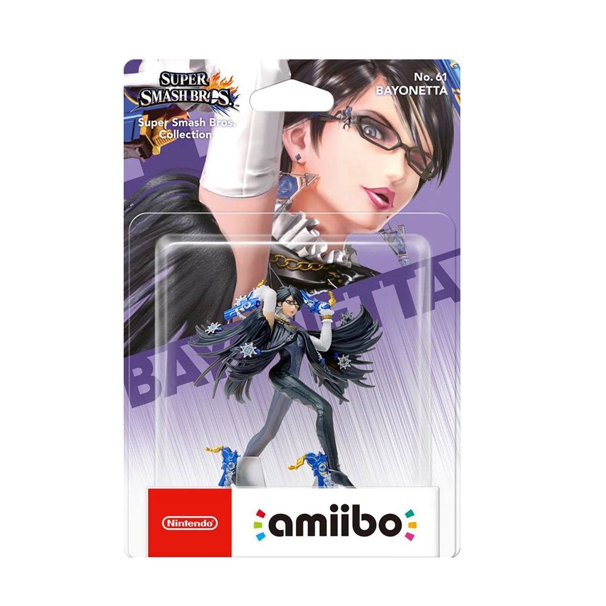 NINTENDO - Figura Amiibo Bayonetta - Colección Super Smash Bros -  Sniper