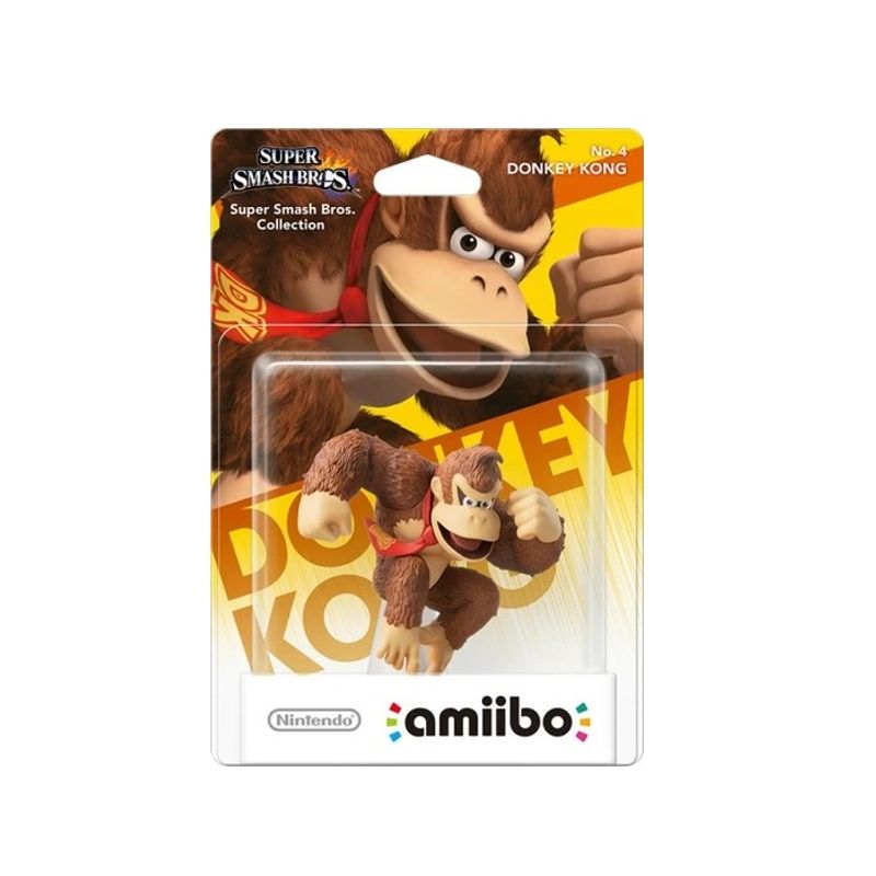 NINTENDO - Figura Amiibo Donkey Kong - Colección Super Smash Bros -  Sniper