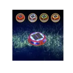 ESHOPANGIE - Pack 4 Foco Solar De Piso 8 Led / Multicolor