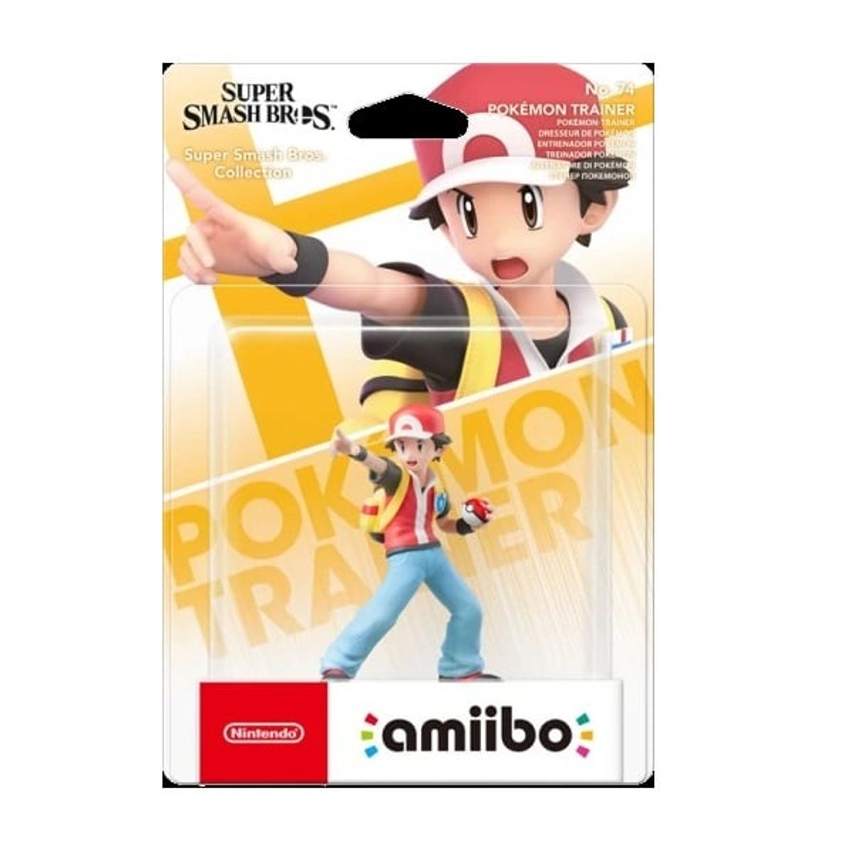 NINTENDO - Figura Amiibo Entrenador Pokemon - Colección Super Smash Bros - Sniper