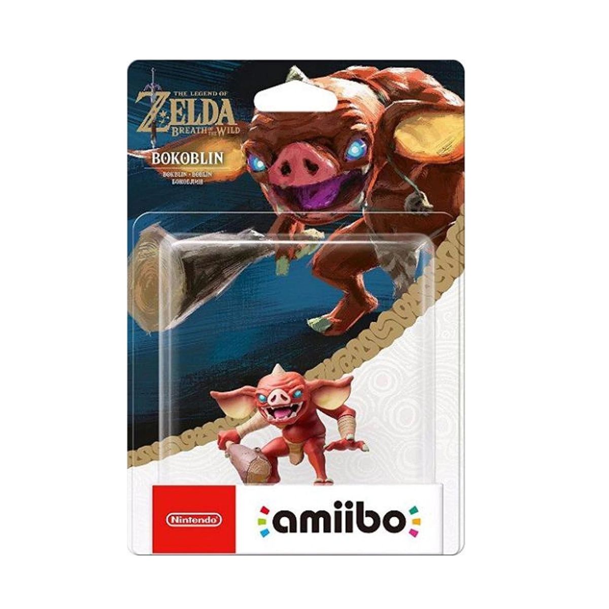 NINTENDO - Figura Amiibo Bokoblin - Colección Zelda BOTW - Sniper