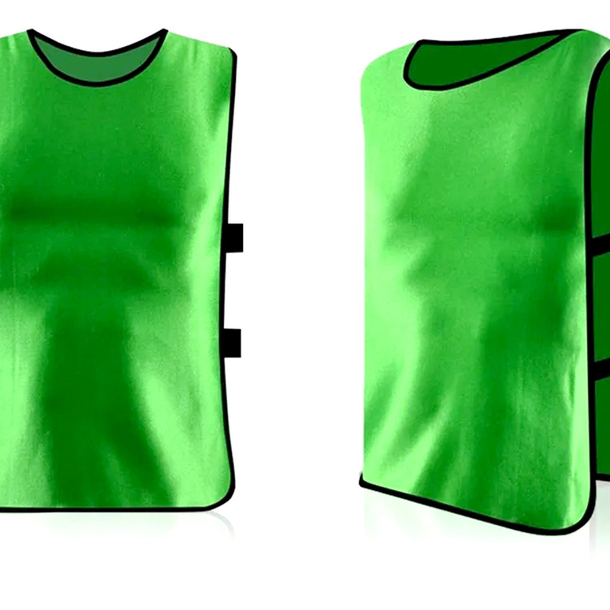 SDFIT - Petos Deportivos Color Verde Pack de 12