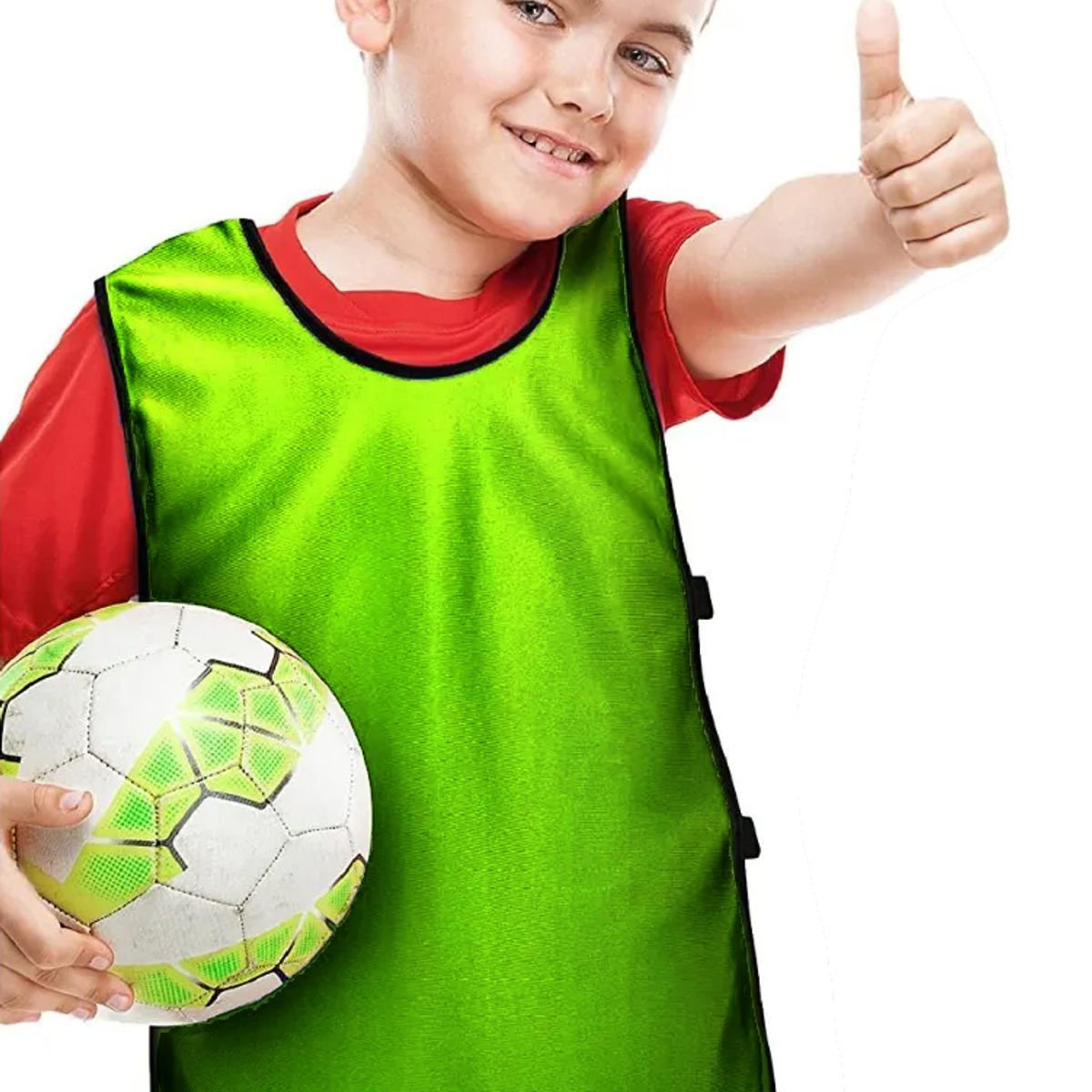 SDFIT - Petos Deportivos Color Verde Pack de 12