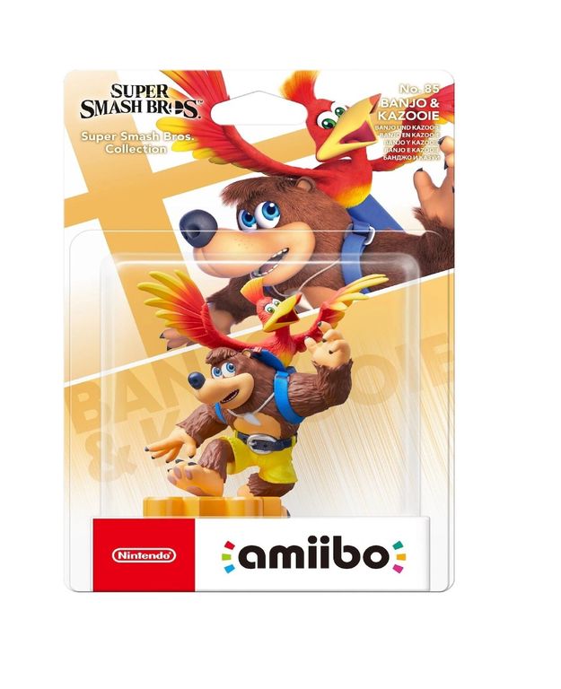 NINTENDO Figura Amiibo Banjo-Kazooie - Colección Super Smash Bros - Sniper