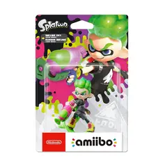 NINTENDO - Figura Amiibo Inkling Boy Neon Green - Colección Splatoon - Sniper
