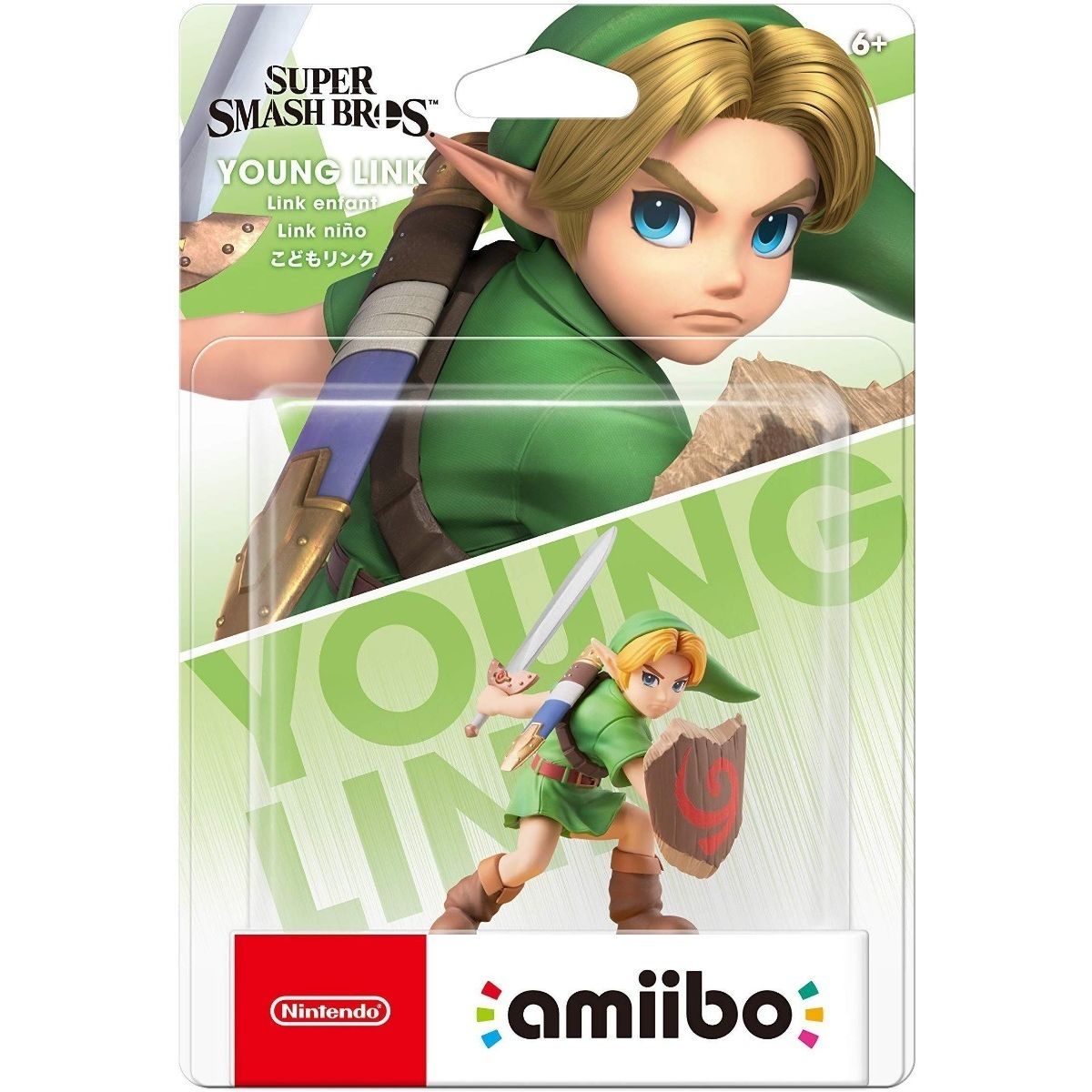 NINTENDO - Amiibo Link Niño - Super Smash Bros