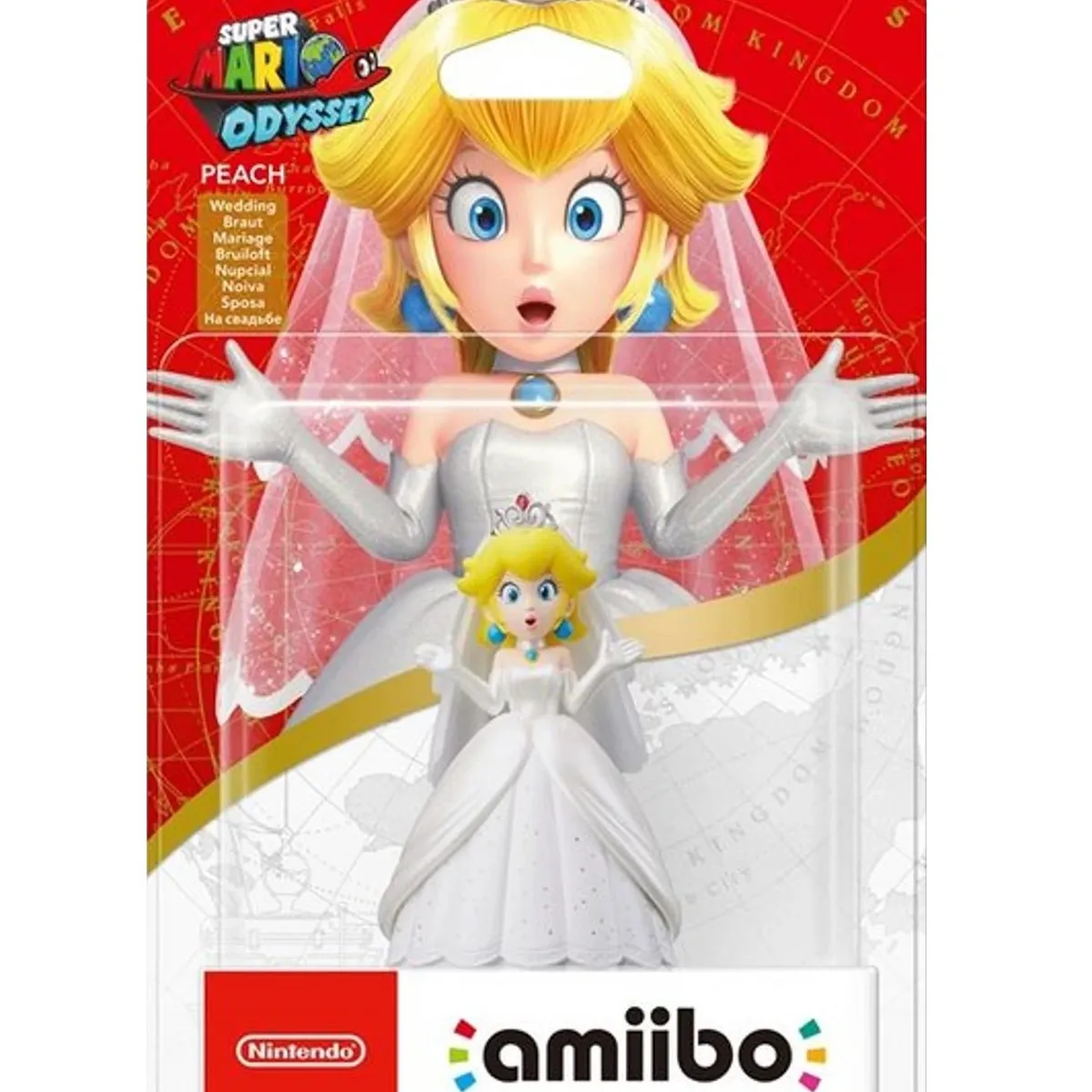 NINTENDO - Figura Amiibo Peach Nupcial - Colección Super Mario - Sniper