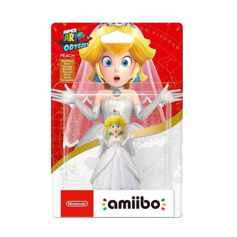 NINTENDO - Figura Amiibo Peach Nupcial - Colección Super Mario - Sniper