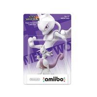 Figura Amiibo Mewtwo - Colección Super Smash Bros - Sniper