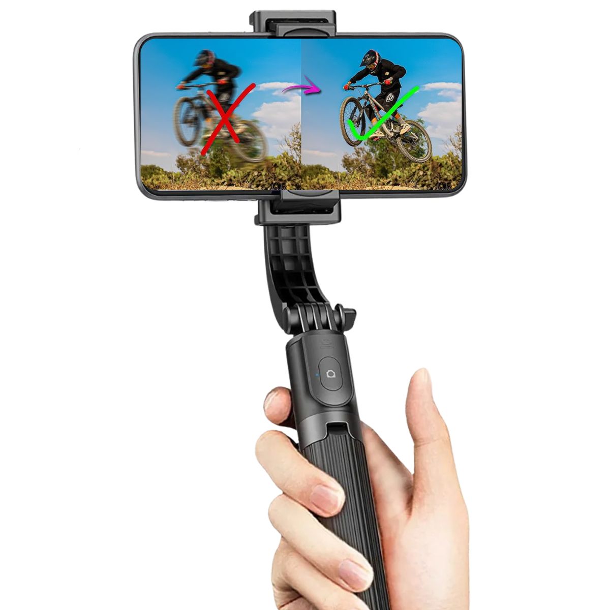 GTC - Estabilizador de imágenes y video para Celular Inteligente