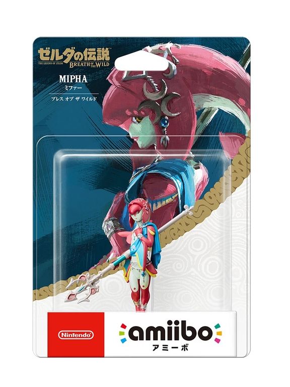 NINTENDO Figura Amiibo Mipha - Colección Zelda BOTW - Sniper