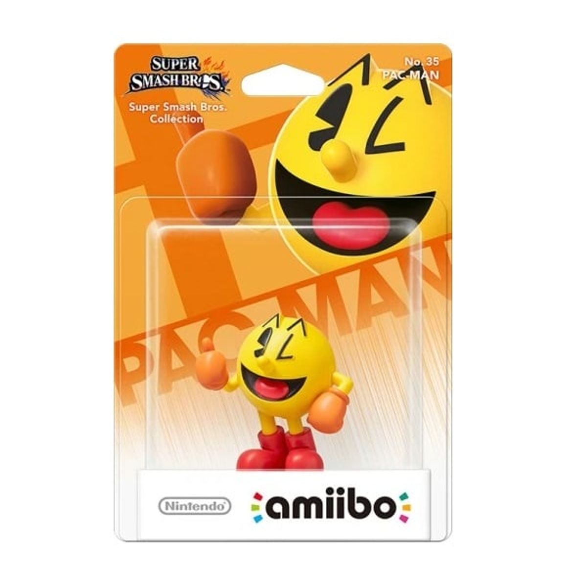 NINTENDO - Figura Amiibo Pac-man - Colección Super Smash Bros - Sniper
