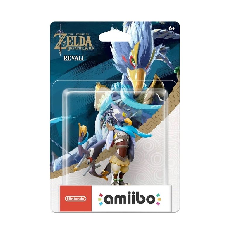 NINTENDO - Figura Amiibo Revali - Colección Zelda BOTW - Sniper