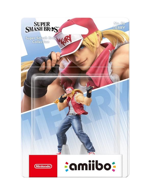 NINTENDO Figura Amiibo Terry Bogard - Colección Smash Bros - Sniper