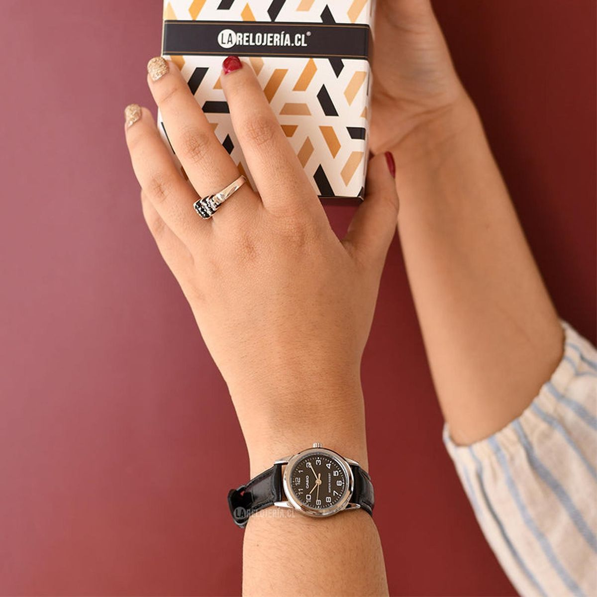 CASIO - Reloj Casio Análogo Mujer LTP-V001L-1B