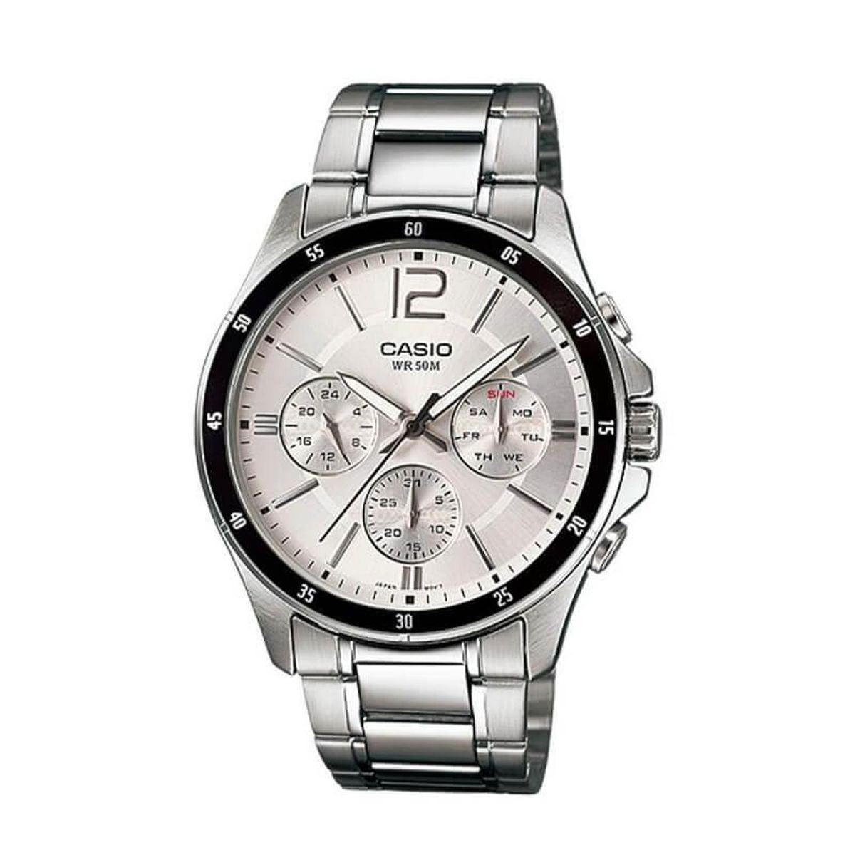 CASIO - Reloj Casio Cronógrafo Hombre MTP-1374D-7AV