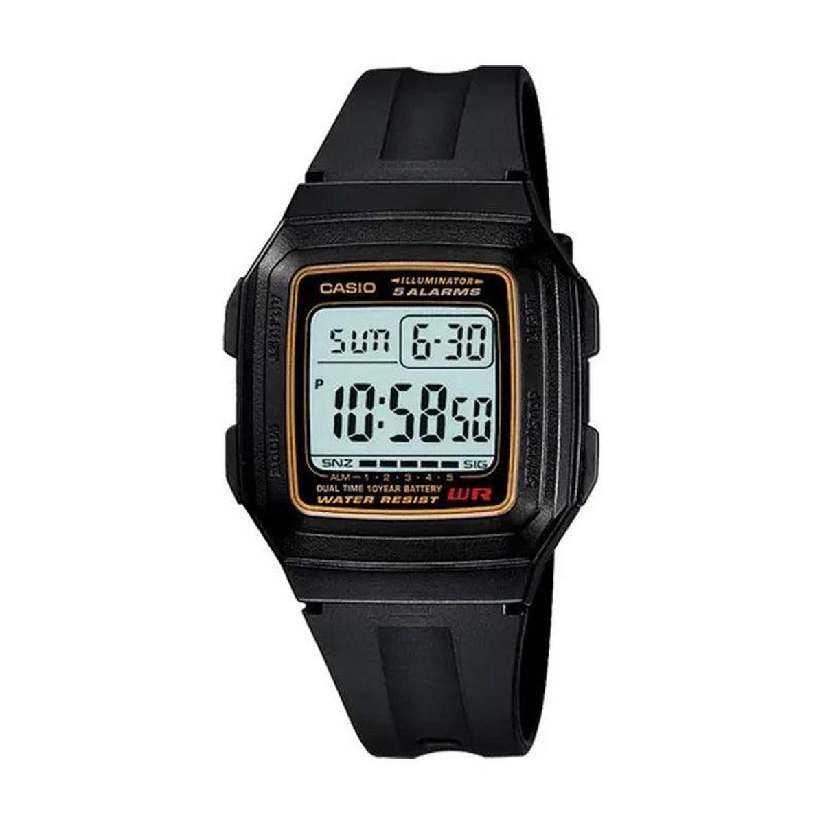 CASIO - Reloj Casio Digital Unisex F-201WA-9AV