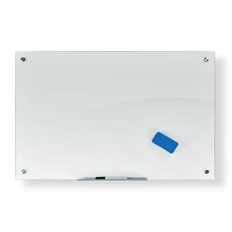 GENERICO - Pizarra Vidrio Templado Magnética 60 X 90 cm. Blanca