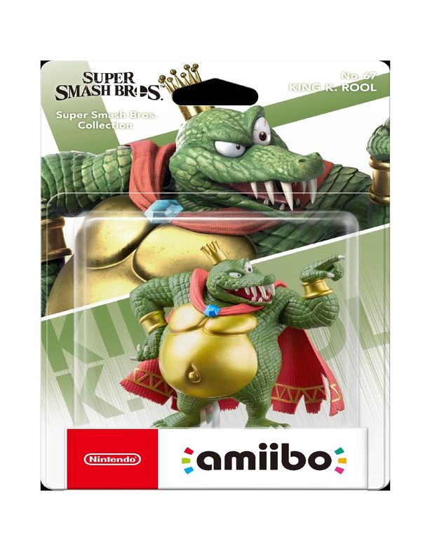 NINTENDO Figura Amiibo King K Rool - Colección Super Smash Bros - Sniper