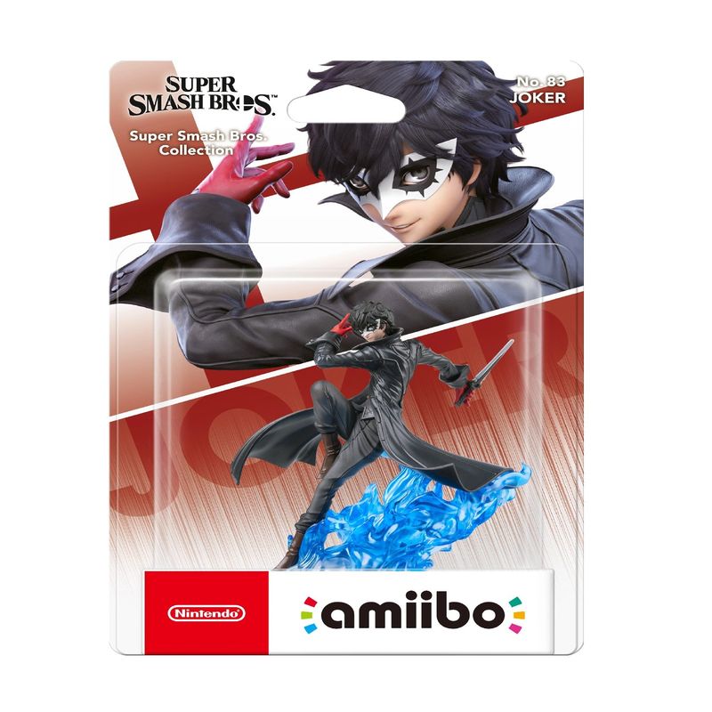 NINTENDO - Figura Amiibo Joker - Colección Super Smash Bros - Sniper