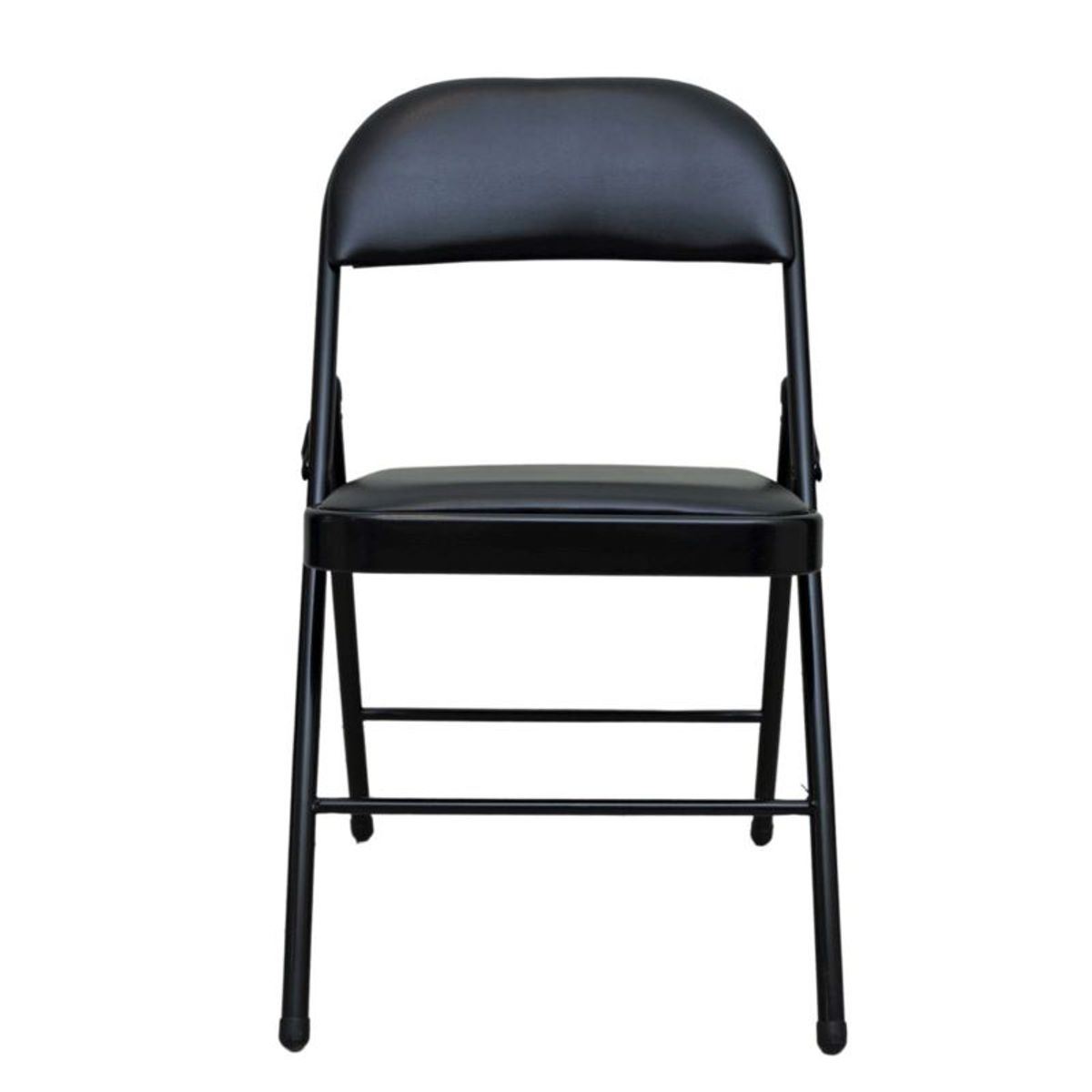 GENERICO - Silla Plegable con Tapiz Acolchado Color Negro