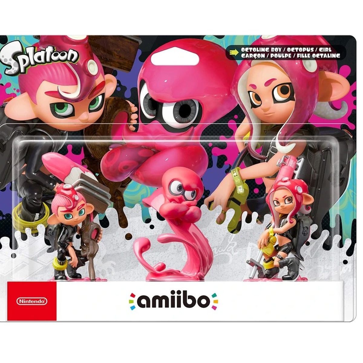 NINTENDO - Figura Amiibo Octoling BoyOctopusGirl - Colección Splatoon - Sniper
