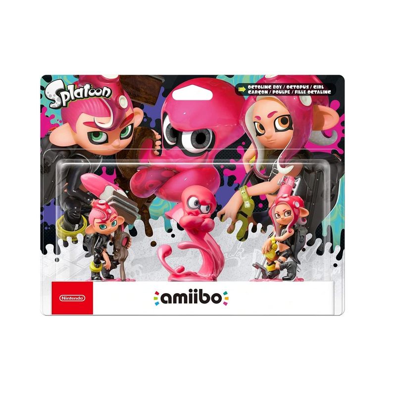 NINTENDO - Figura Amiibo Octoling BoyOctopusGirl - Colección Splatoon - Sniper