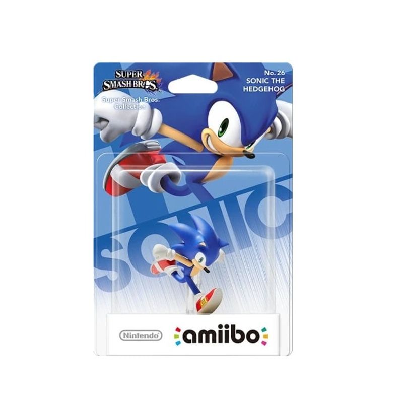 NINTENDO - Figura Amiibo Sonic - Colección Super Smash Bros - Sniper