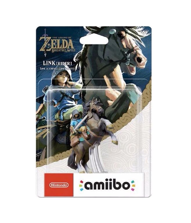 NINTENDO Figura Amiibo Link Jinete - Colección Zelda BOTW - Sniper