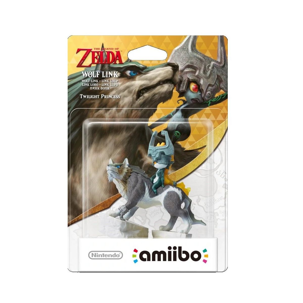 NINTENDO - Figura Amiibo Link Lobo -  Colección Zelda Twilight Princess - Sniper