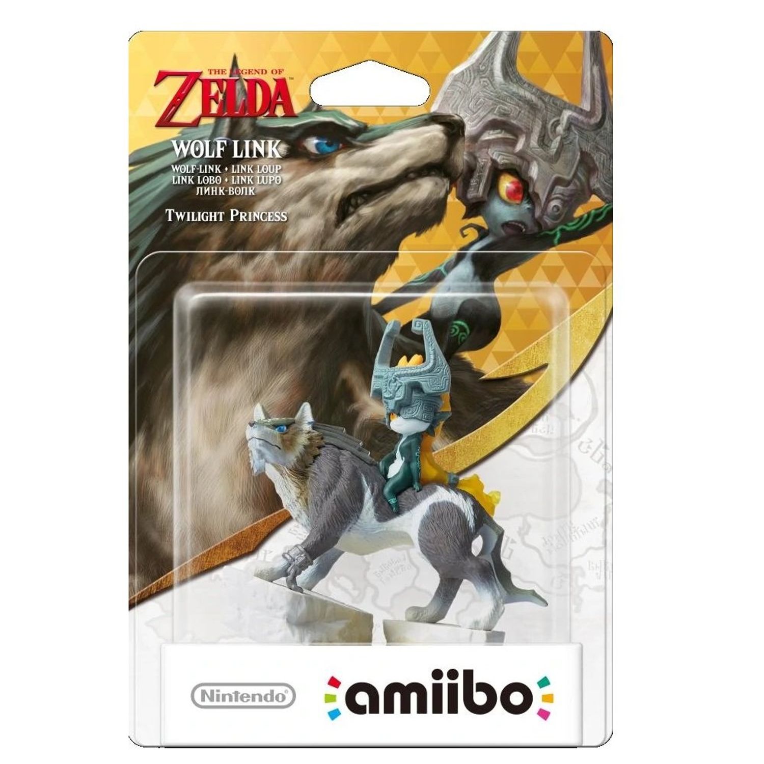 NINTENDO Figura Amiibo Link Lobo - Colección Zelda Twilight