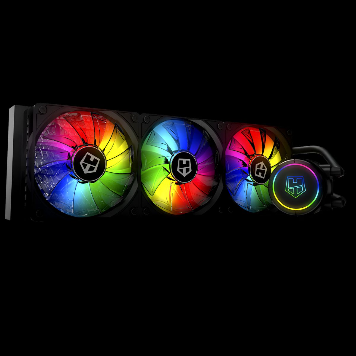 NOX - Water Cooling Profesional Hummer H-360 ARGB  1500 RPM