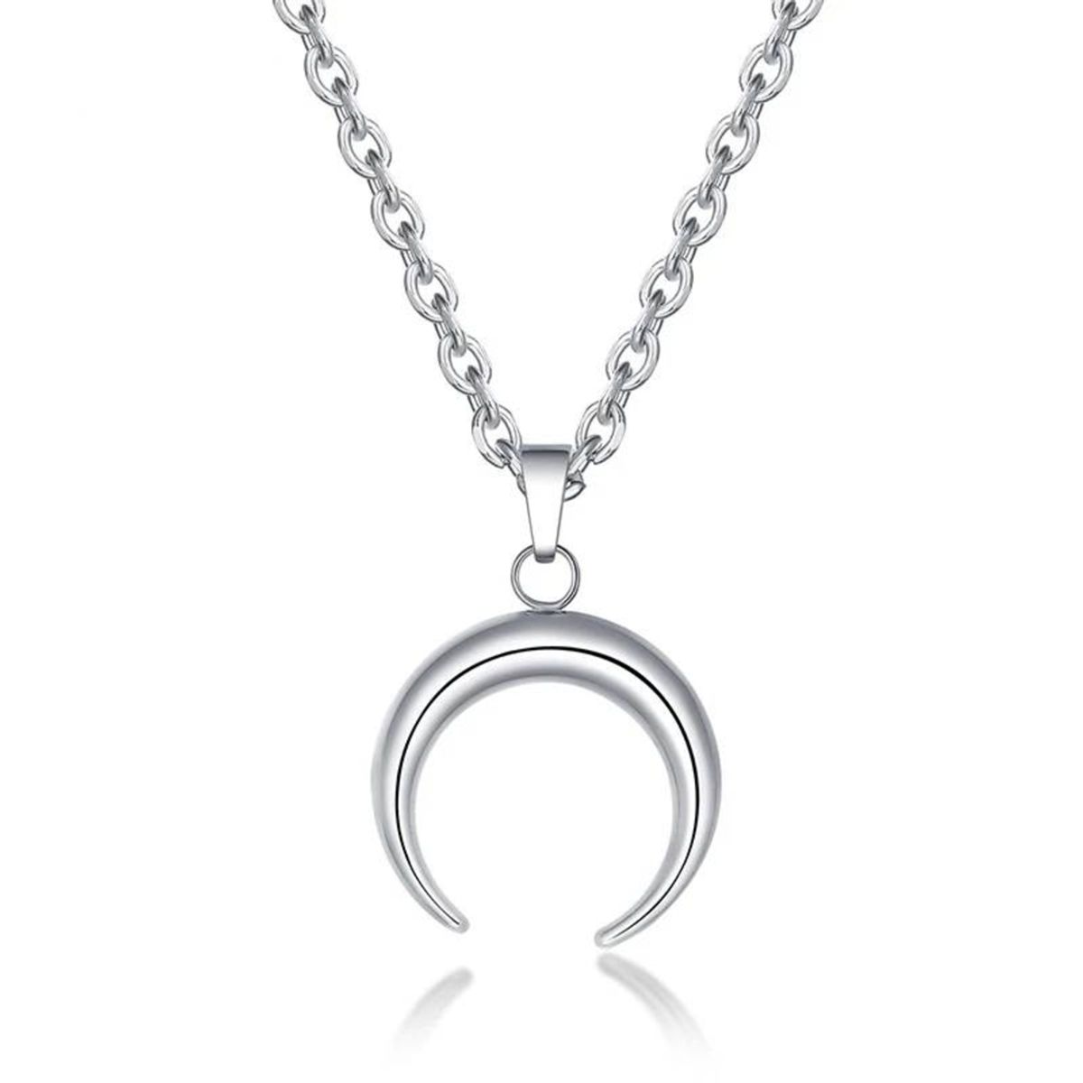GENERICO - Collar plata 925 luna joyas mujer regalo