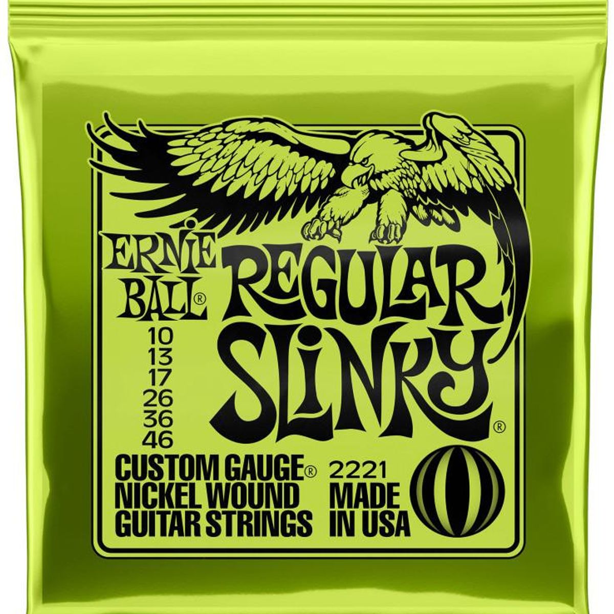 ERNIE BALL - Cuerdas para guitarra electrica Ernie Ball P02221