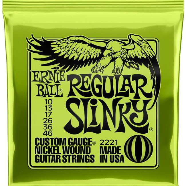 ERNIE BALL - Cuerdas para guitarra electrica Ernie Ball P02221