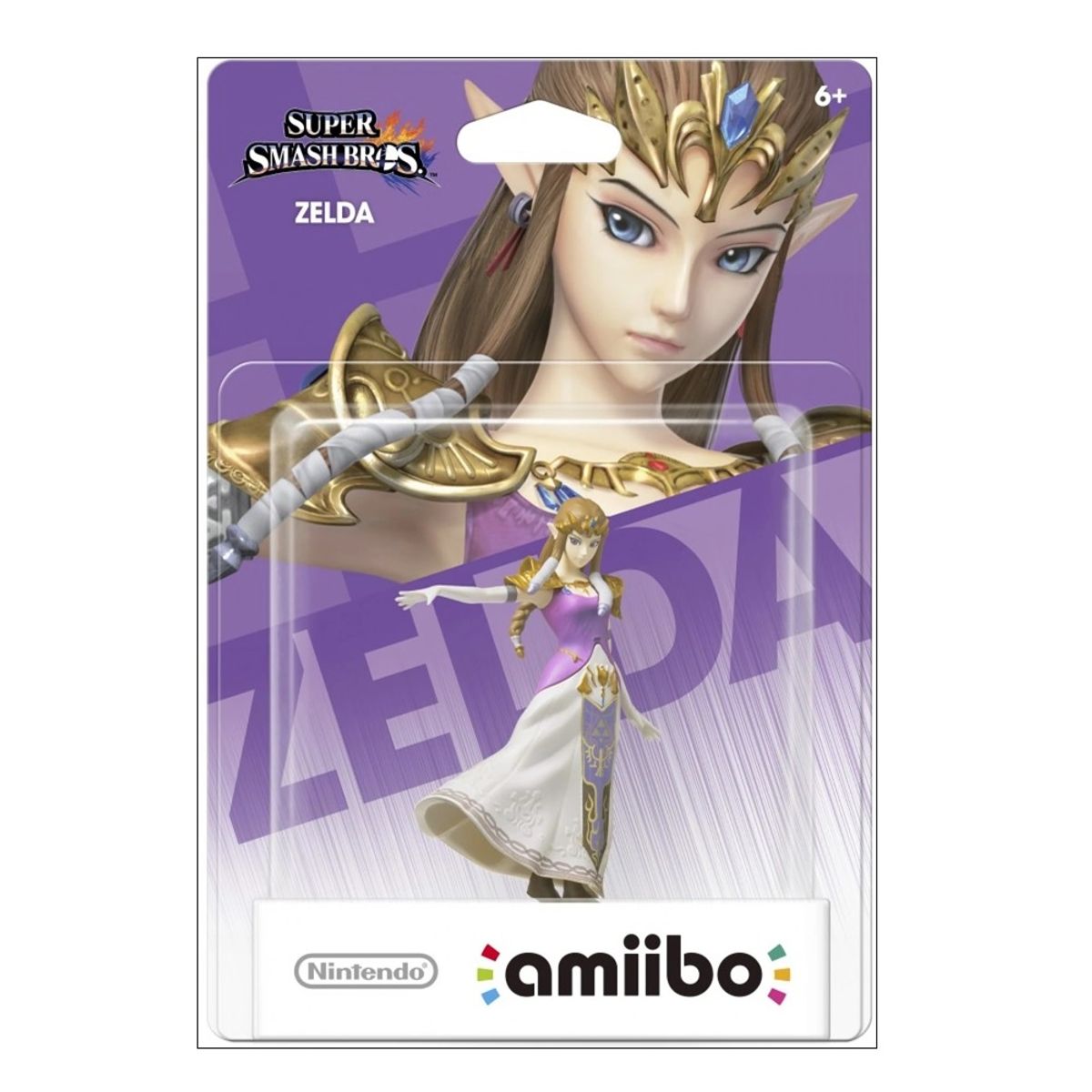 NINTENDO - Figura Amiibo Zelda - Colección Super Smash Bros - Sniper